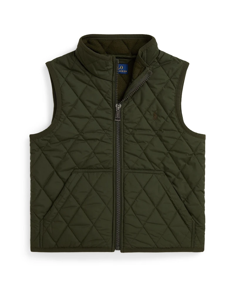 Polo Ralph Lauren Toddler and Little Boys Fleece-Lined Quilted Vest
