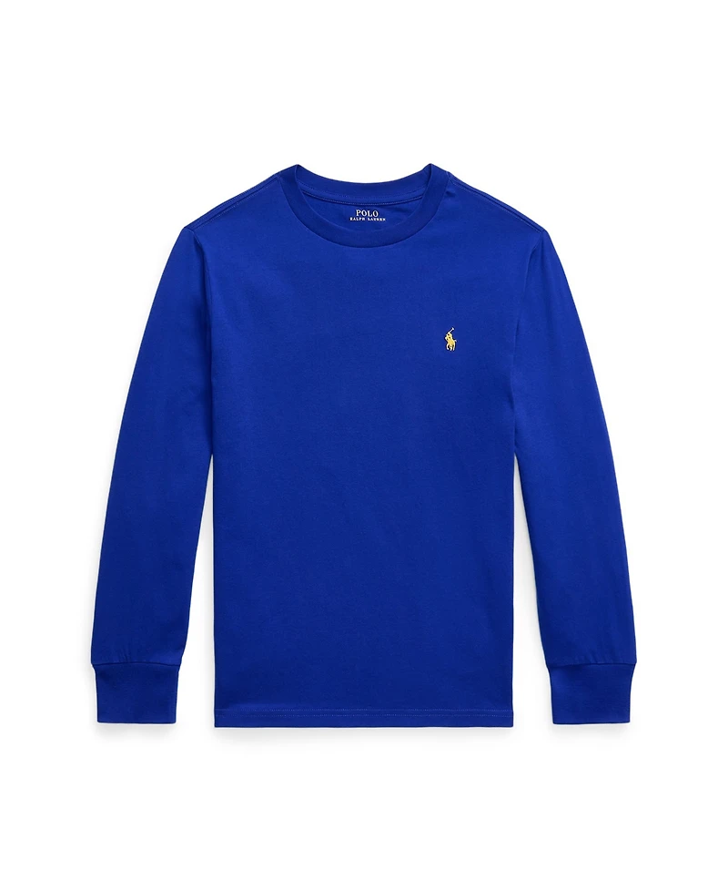 Polo Ralph Lauren Big Boys Cotton Jersey Long Sleeve T-Shirt