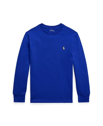 Polo Ralph Lauren Big Boys Cotton Jersey Long Sleeve T-Shirt