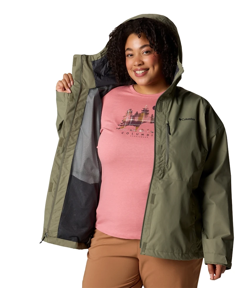 Columbia Plus Size Hikebound Ii Hooded Jacket