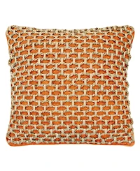 Boho Living Jada Jute Decorative Pillow, 18" x