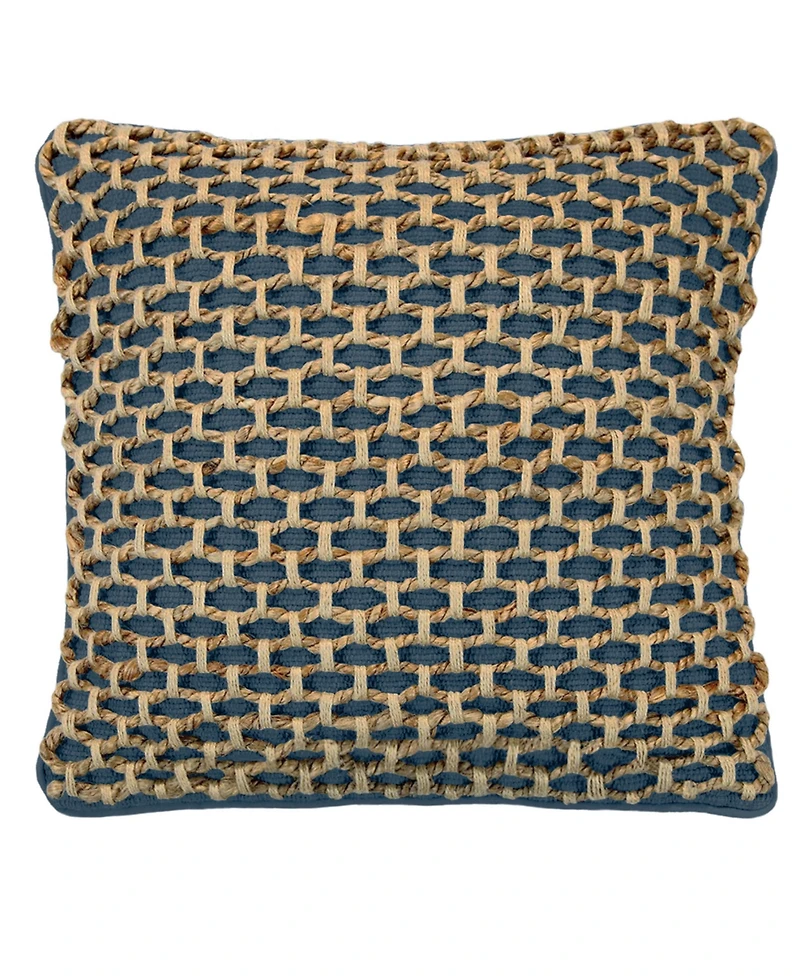 Boho Living Jada Jute Decorative Pillow, 18" x