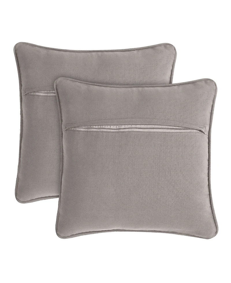 Boho Living Jada Jute 2-Pc. Decorative Pillows Set, 18" x