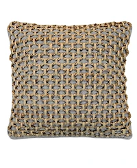 Boho Living Jada Jute Decorative Pillow, 18" x