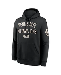 Nike Men's Black Penn State Nittany Lions Fashion Club Pullover Hoodie