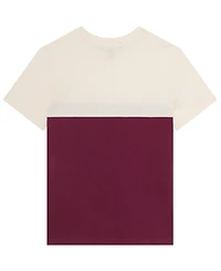 B By Brooks Brothers Big Boys Color Block Pocket Short Sleeve T-Shirt