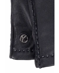 Women`s Hand-sewn Premium Lamb Leather Touchscreen Gloves "Millie