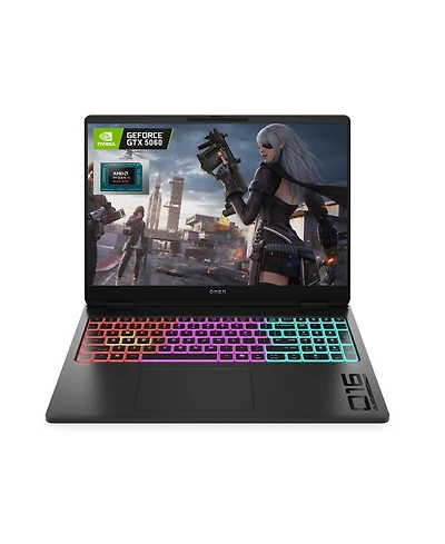 Hp Omen Max 16" Gaming Traditional Laptop Amd Ryzen Ai 9 Hx 375 16GB Ram Nvidia GeForce Rtx 512GB Ssd Storage Windows 11 Home Wqxga 240Hz