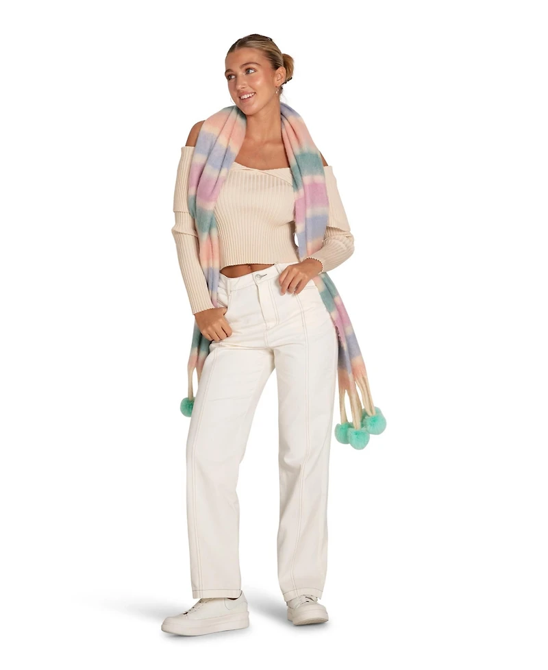 Belle & Bloom More Than Words Collared Knit Top