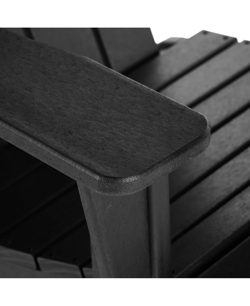 WestinTrends Outdoor Patio Porch Rocking Adirondack Chair (Set of 2)