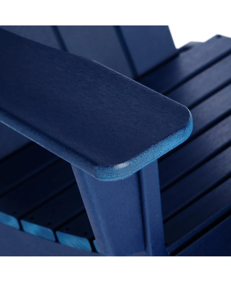 WestinTrends Outdoor Patio Porch Rocking Adirondack Chair (Set of 2)