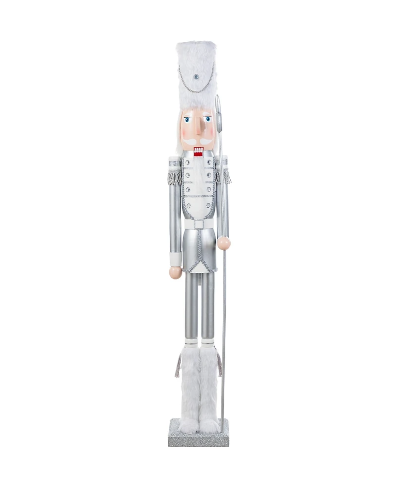 Glitzhome 42" Wooden Christmas Soldier Nutcracker