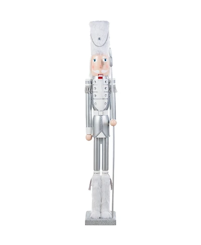 Glitzhome 42" Wooden Christmas Soldier Nutcracker