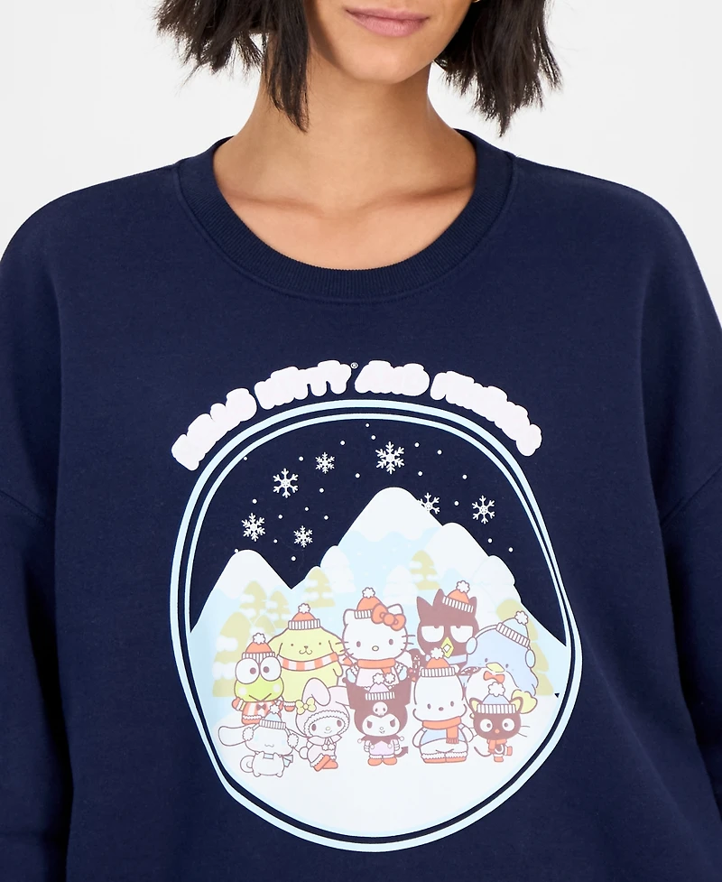 Grayson Threads, The Label Hello Kitty & Friends Fleece Sweatshirt