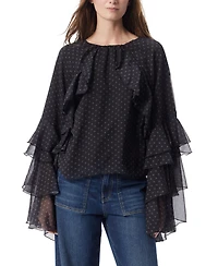 Dee Ocleppo Women's Jovanna Ruffled Top