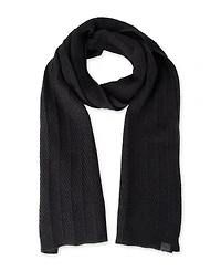 Kenneth Cole Reaction Men's 2-Piece Herringbone Knit Beanie and Scarf Box Set