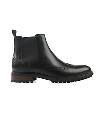 Bar Iii Men's Hughgo Leather Pull-On Block Heel Boots, Macy's Exclusive