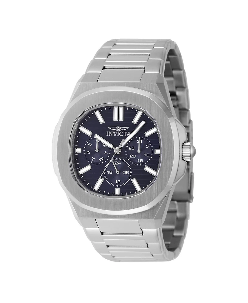 Invicta Men's 48326 Speedway Quartz 3 Hand Blue Dial Watch
