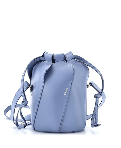 Pre-Owned Chloe Small Tulip Bucket Bag Leather