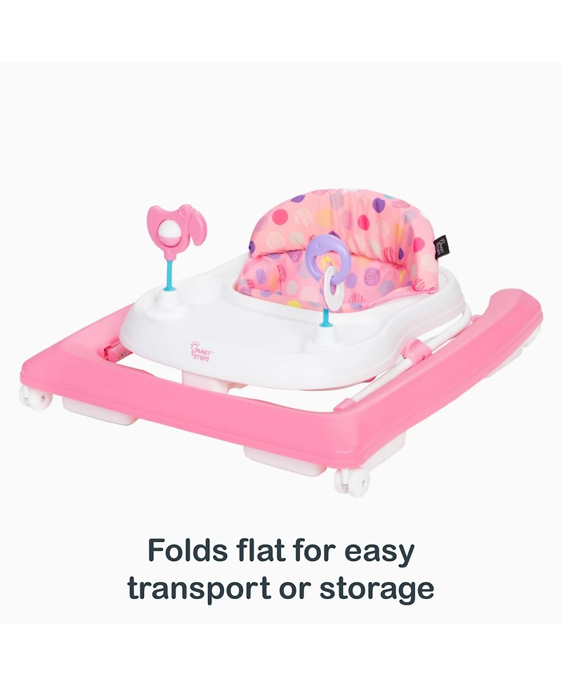 Baby Trend Smart Steps Trend Activity Walker - Orbits Rose