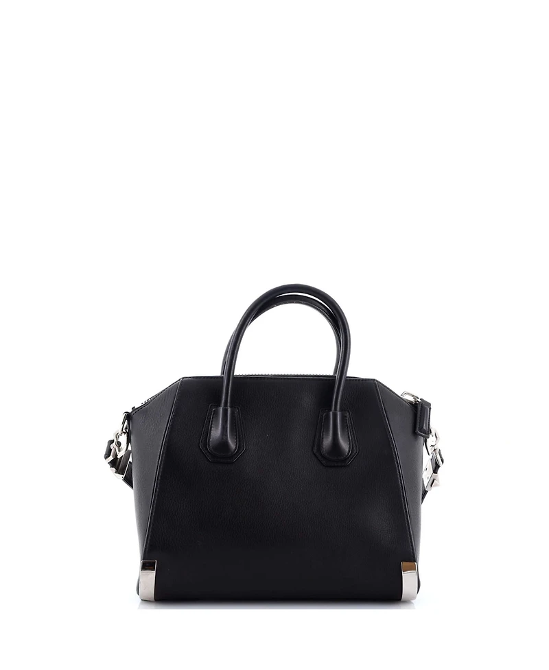 Pre-Owned Givenchy Small Antigona Bag Glazed Leather