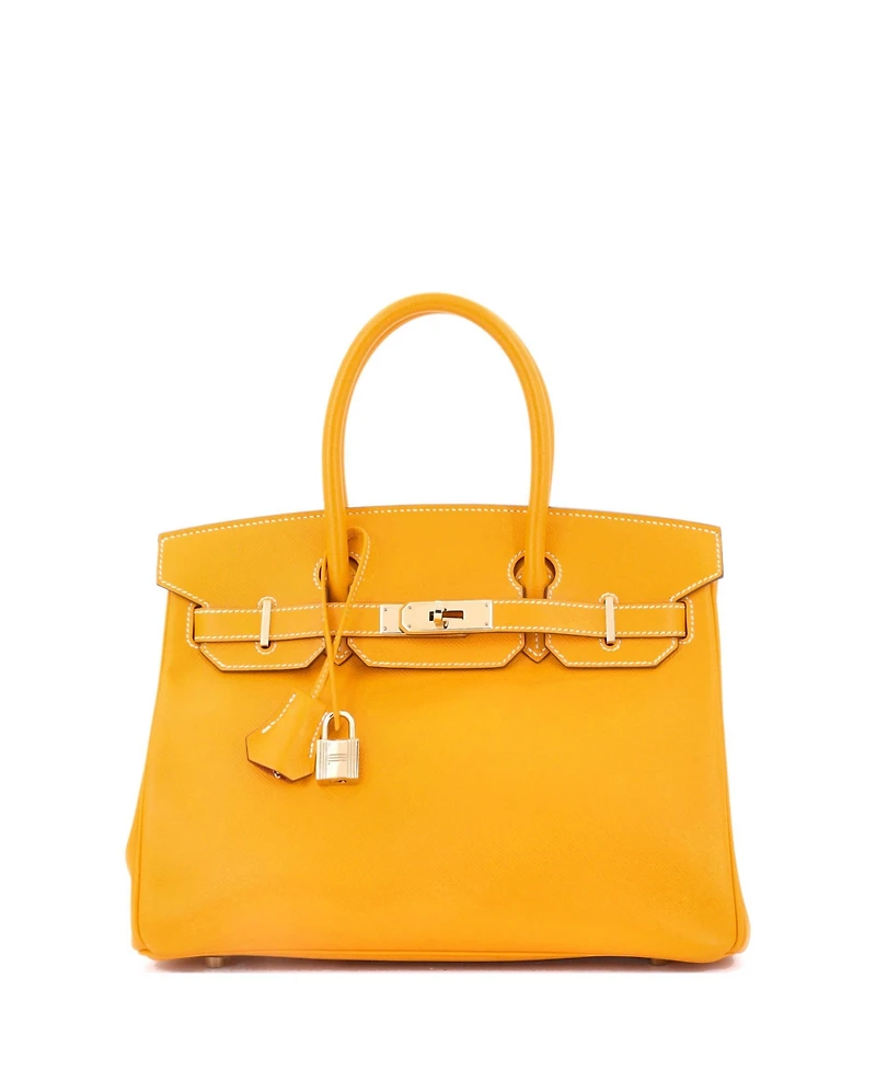 Pre-Owned Hermes Candy 30 Handbag Epsom