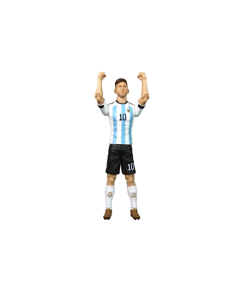 Banbo Toys Sockers Argentina Messi 8" Collectible Soccer Action Figure