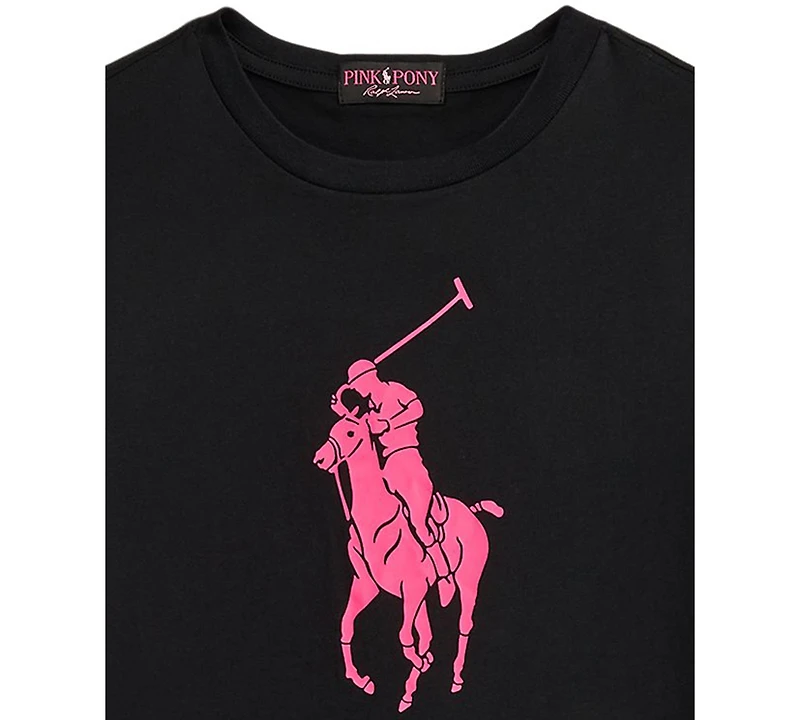 Polo Ralph Lauren Big Boys Pink Pony Cotton Jersey T-Shirt