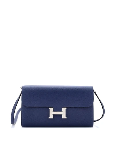 Pre-Owned Hermes Constance To Go Wallet Epsom
