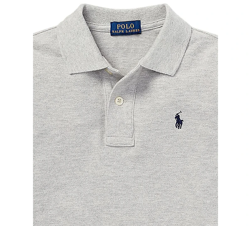 Polo Ralph Lauren Toddler and Little Boys Cotton Mesh Long Sleeve Shirt