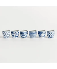Napa Home & Garden Barclay Butera Dynasty Mini Flower Pots, Set of 6