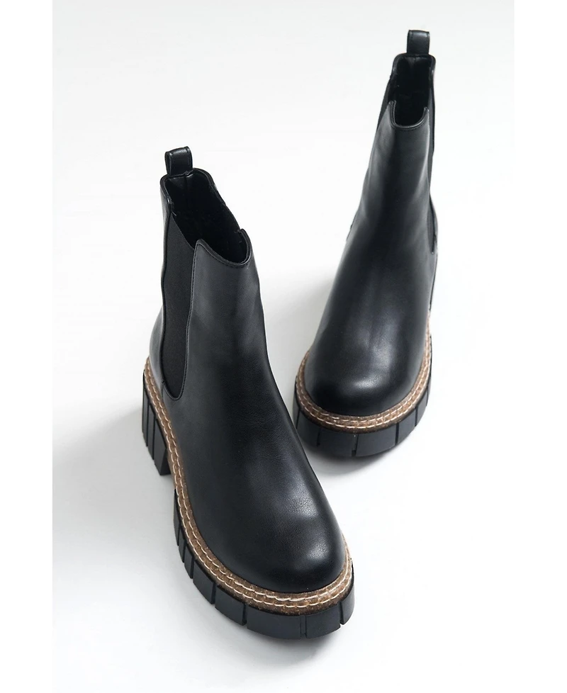 Prologue Shoes Luz Block Heel Boot