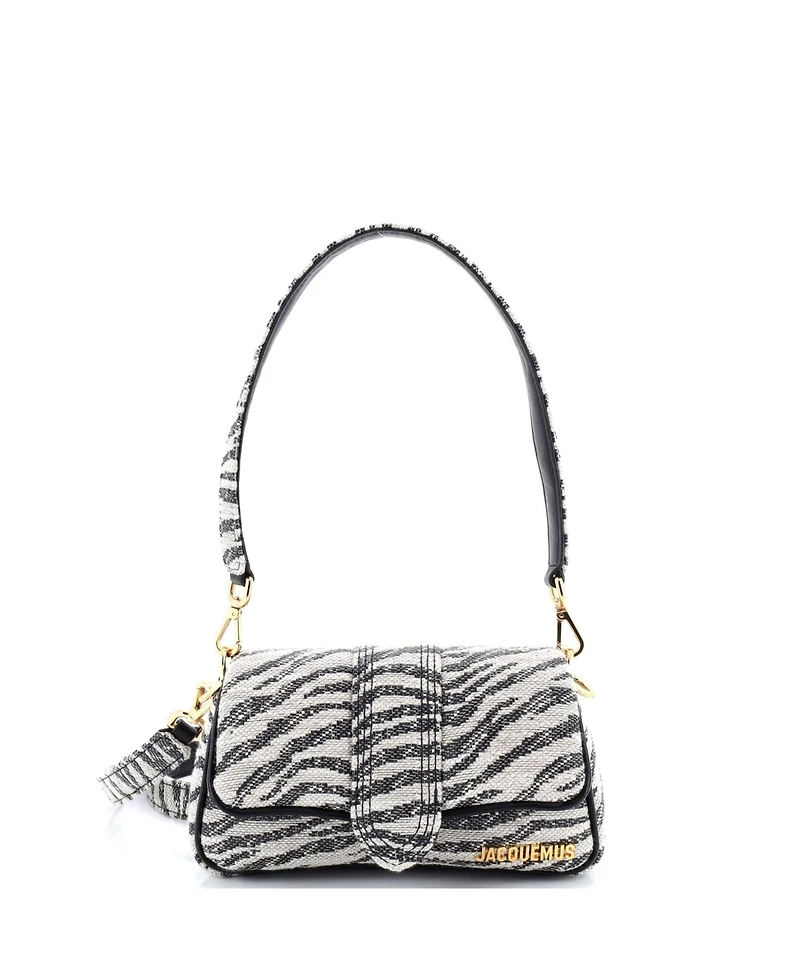 Pre-Owned Jacquemus Le Petit Bambimou Bag Printed Jacquard