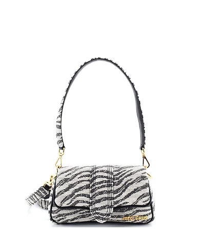 Pre-Owned Jacquemus Le Petit Bambimou Bag Printed Jacquard