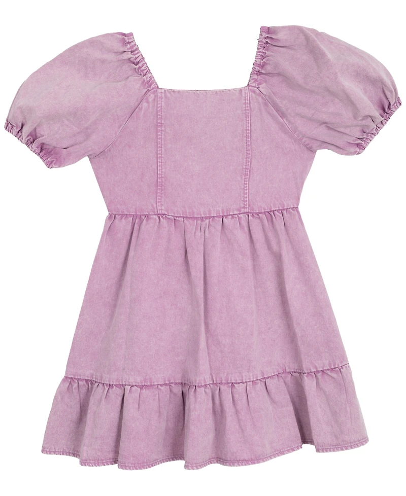 Rare Editions Big Girls Denim Dress