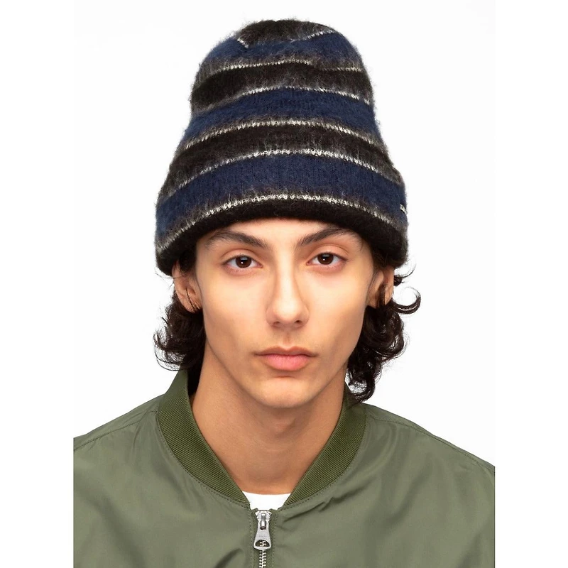 Kangol Men's Fuzzy Stripe Beanie Pull-Ons & Beanies