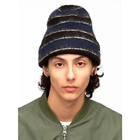 Kangol Men's Fuzzy Stripe Beanie Pull-Ons & Beanies