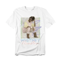 Logovision Men's Whitney Houston How Will I Know Pastel T Shirt