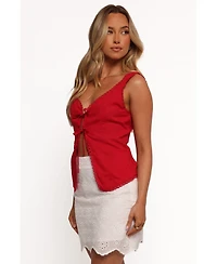Petal and Pup Women's Melaney Mini Skirt - White