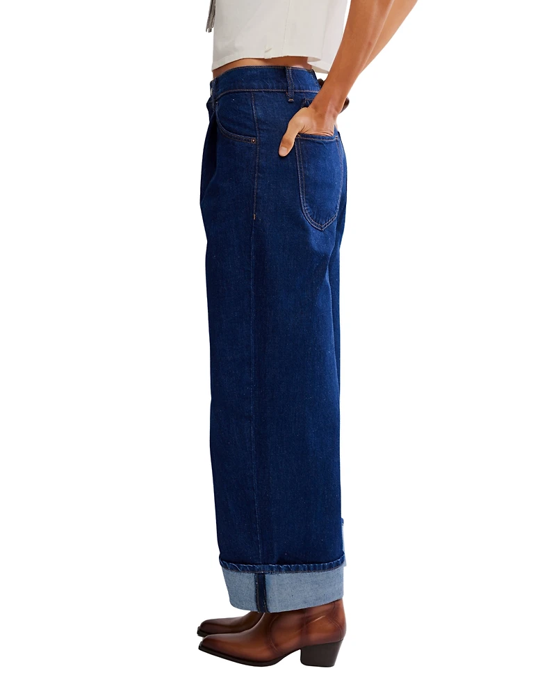 Free People Women's Alia Wide Leg Jeans
