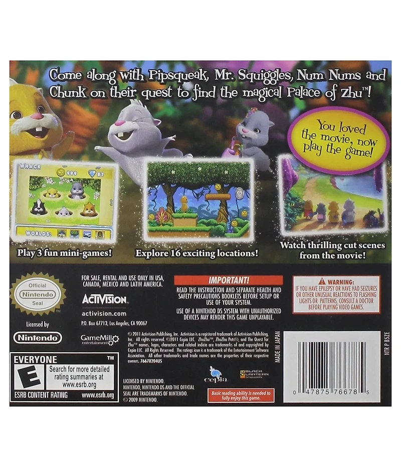 Activision Blizzard Zhu Zhu Pets: Quest for Zhu Nds