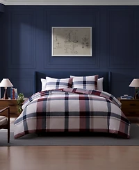 Tommy Hilfiger Prospect Park Plaid Cotton -Pc. Comforter Set