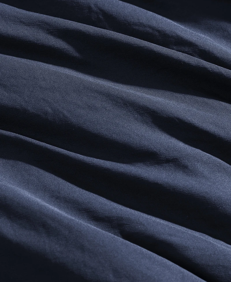 Tommy Hilfiger Solid Microfiber 7-Pc. Comforter Set, Full/Queen