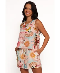 Petal and Pup Abella Side Tie Top