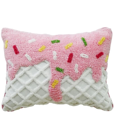 Vibhsa Novelty Tufted Decorative Pillow, 14" x 20"