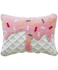 Vibhsa Novelty Tufted Decorative Pillow, 14" x 20"