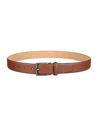 Alfani Men's Modern Feather Edge Saffiano Dress Belt, Macy's Exclusive