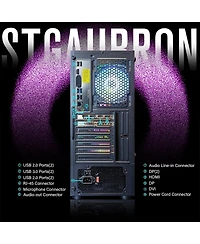 Ipason Gaming & Entertainment Desktop - Amd Radeon Rx 580 8G, Intel Core i7, 16GB Ram, 512GB Ssd, Windows 10