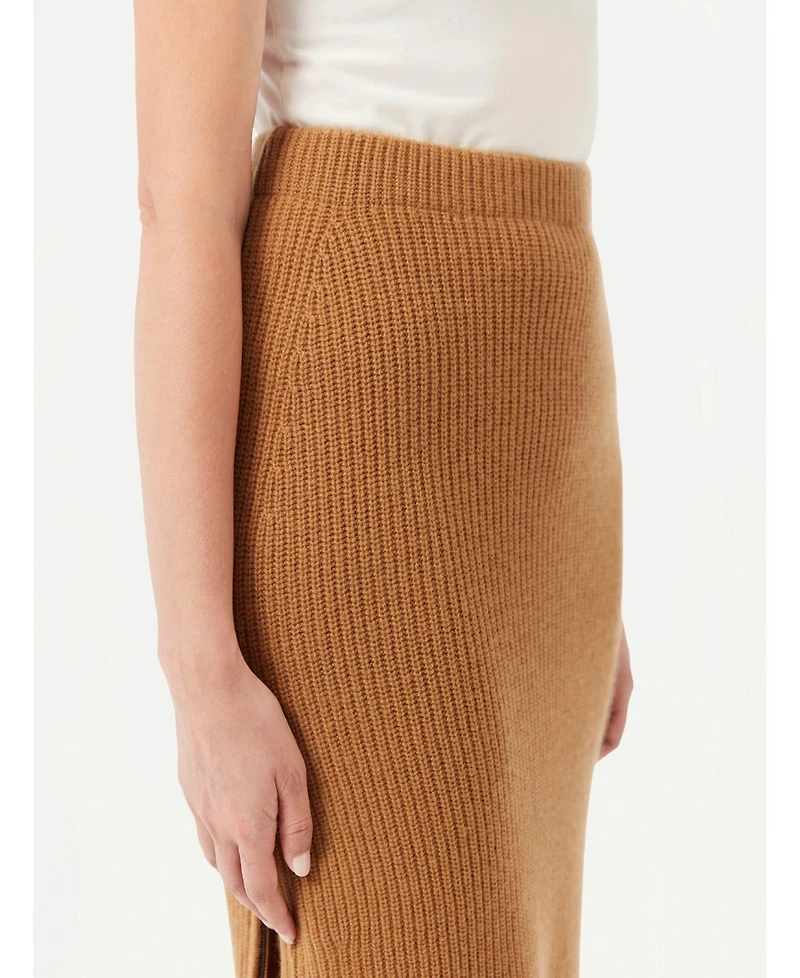 Gobi Cashmere Women's Cashmere Skirt with Zip