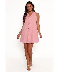 Petal and Pup Women's Cassandra Ruffle Mini Dress